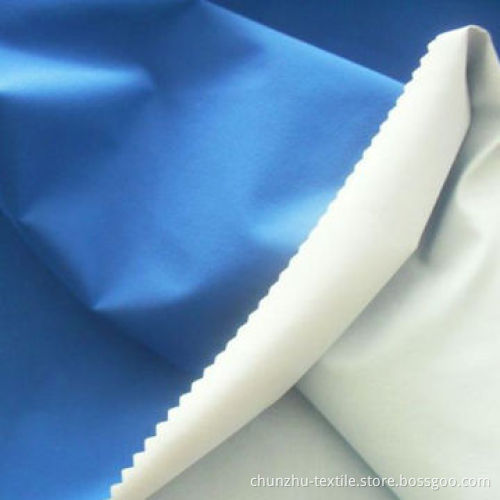 Taslan Fabric, Made of 100% Polyester, PU Coated, 228T/75 x 160D Yarn